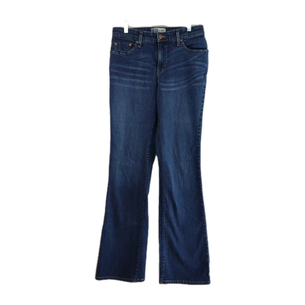 Levi Signature Women's Jeans, Size Misses 10 Long, Bootcut, Dark Blue